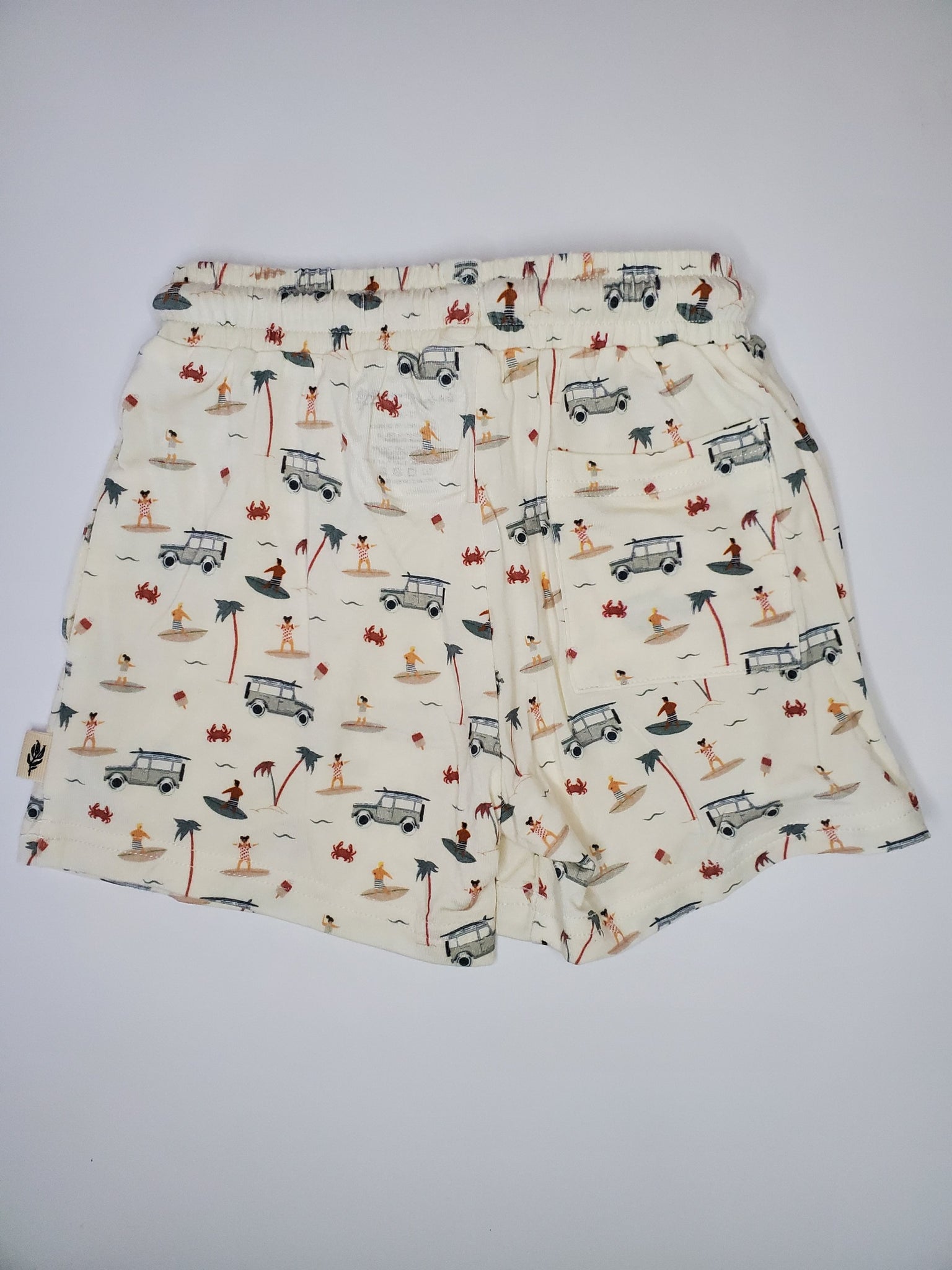 Tommy - Surfer print shorts