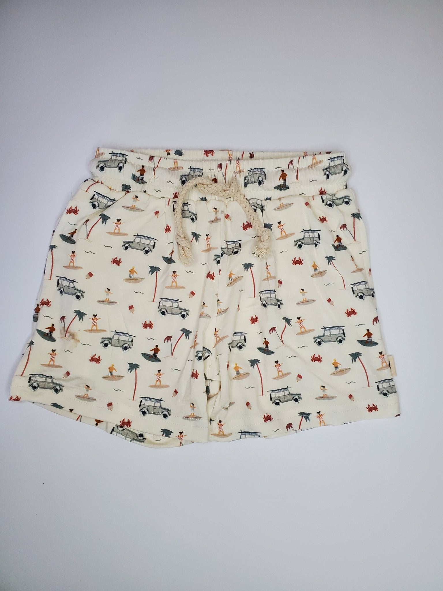 Tommy - Surfer print shorts