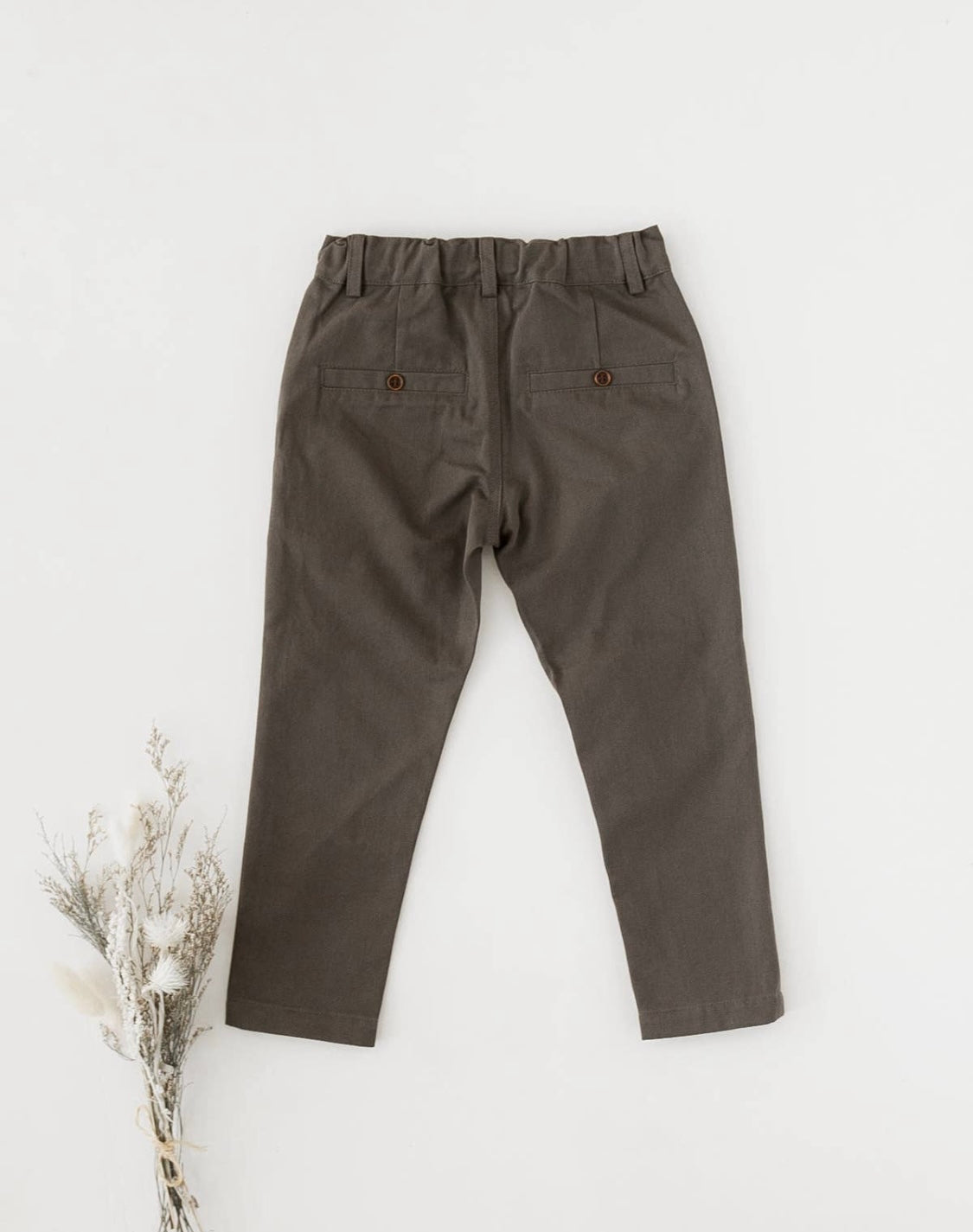 Hayden - Chino Adjustable Pants - Grey