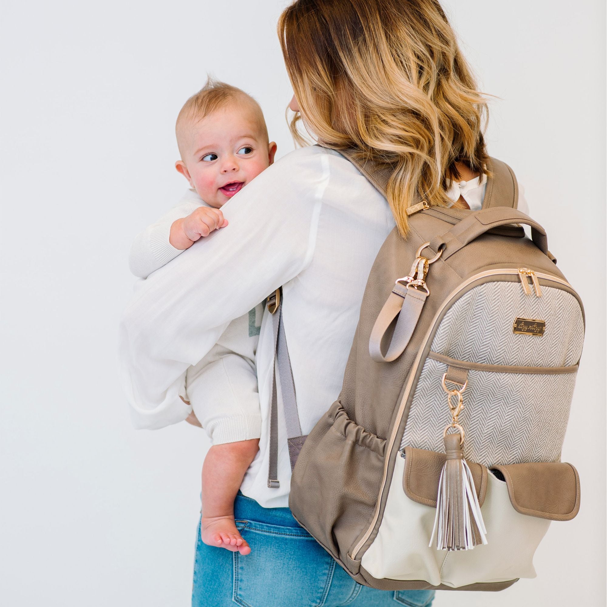 Vanilla Latte Boss Backpack™ Diaper Bag