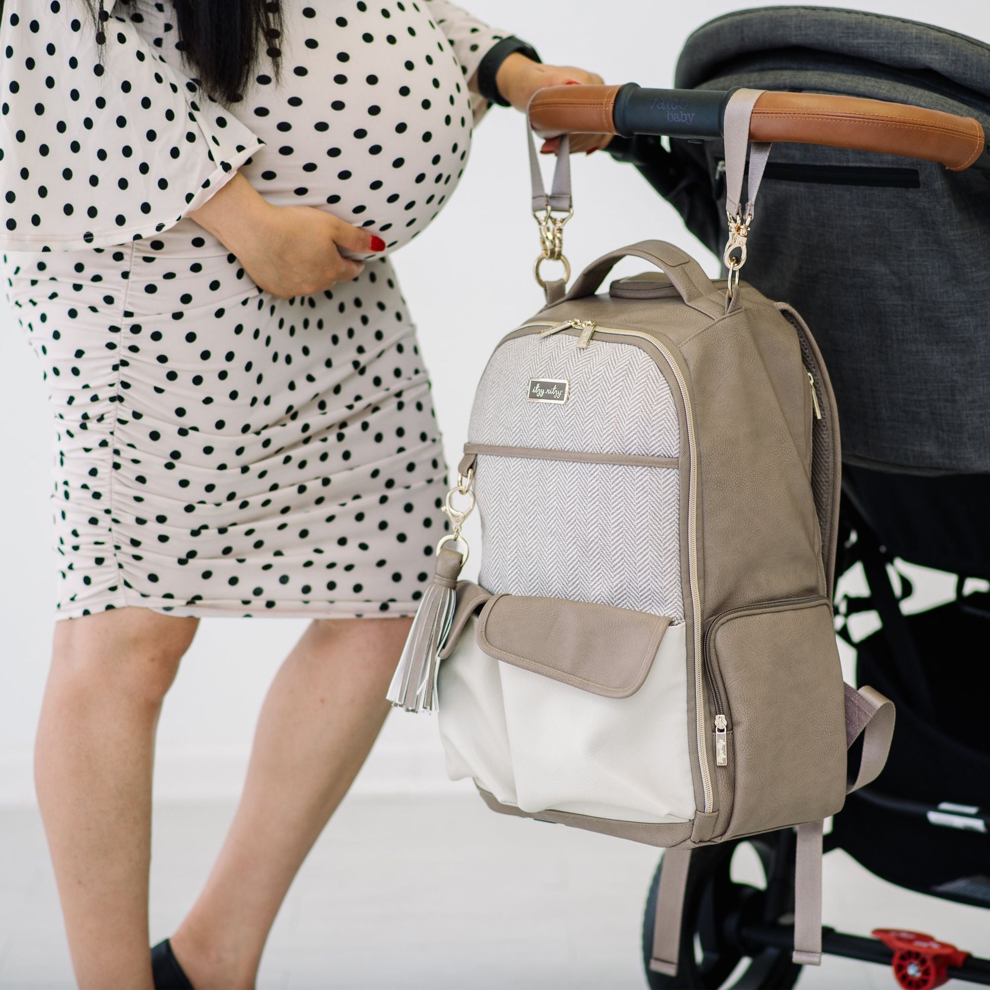 Vanilla Latte Boss Backpack™ Diaper Bag