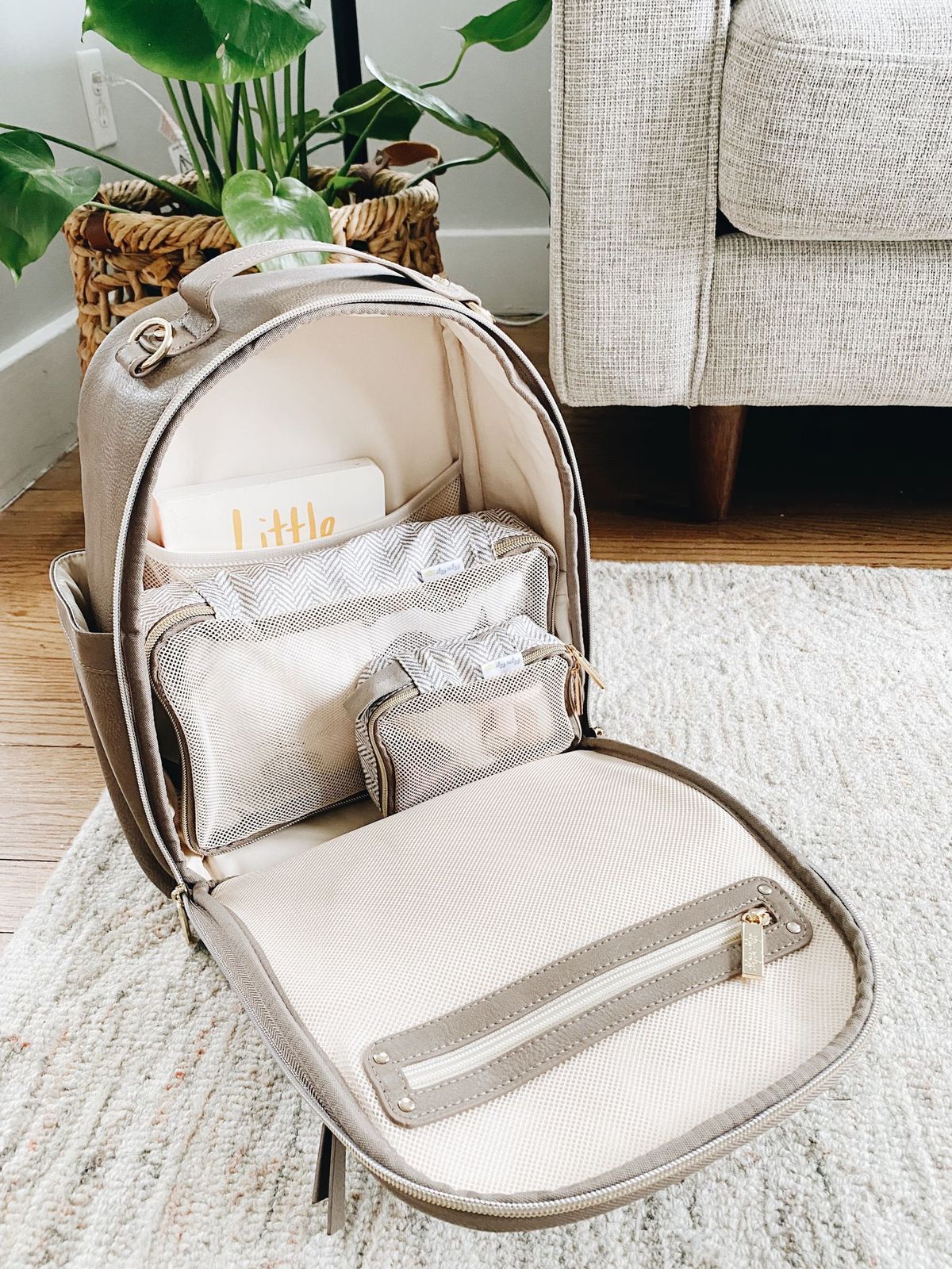 Vanilla Latte Boss Backpack™ Diaper Bag